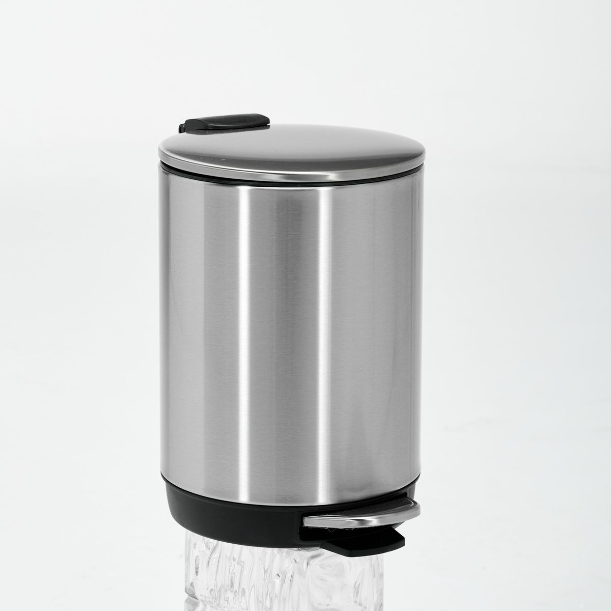 SSTC001-3L-S, Stainless Steel Kitchen Trash Can, 3L_maomaolike.com