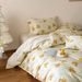 Wholesale INS American Country Style Pure Four-Piece Digital Print Naked Sleep 100% Long-Staple Cotton 4-Piece Set_maomaolike.com