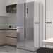 New Bright Silver Bedroom Kitchen Removable Waterproof Moisture-Proof Decorative Wallpaper_maomaolike.com