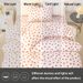 3pcs/set Small Red Heart Printed Set(1 & 2 Pillowcase)Soft And Skin-Friendly Duvet Cover Bedding Set For_maomaolike.com