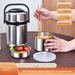 Youyoujia 304 Stainless Steel Insulated Vacuum Portable Lunch Box For Office Workers And Students, Thickened Three-Layer_maomaolike.com