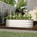 2Pcs 4x2x1ft Raised Garden Bed Kit, Galvanized Planter Raised Garden Beds For Outdoor For Vegetables,Flowers &Herbs, Heavy Duty, Rust-Resistant, Easy Assembly_maomaolike.com