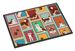Lots Of Red Siberian Husky Doormat Front Door Mat Indoor Outdoor Rugs For Entryway, Non Slip Washable Low Pile, 24H X 36W_maomaolike.com