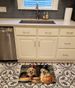 Golden Retriever Fall Kitchen Pumpkins Memory Foam Kitchen Mat Machine Washable Anti-Fatigue Mat Cushion Comfort Bath Mat Or Kitchen Rug_maomaolike.com