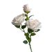 Roasted Artificial Single Stem Home Living Room Decoration Fake Flower Vintage Burnt Edge Rose_maomaolike.com