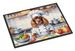 English Cocker Spaniel The Chef Doormat Front Door Mat Indoor Outdoor Rugs For Entryway, Non Slip Washable Low Pile, 24H X 36W_maomaolike.com