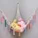 Triangle Hammock Cross-Border Hand-Woven Cotton Rope Plush Wall Decoration Tassel Toy Net Pocket_maomaolike.com