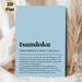 Tsundoku Definition Painting Poster, Minimalist Typographic Poster, Relatable Literary-themed Decor Ideal For Home Reading Nook, Study Room_maomaolike.com