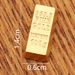 Mini Brick Alloy Ornament Small Gold Bar Simulation Prop Store Opening Housewarming Gift Home Decoration_maomaolike.com