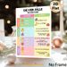 German Grammar Four Cases Painting Poster, Colorful Cute Cartoon Fruit Themed Poster, Practical German Grammar Learning Aid, Suitable For Study Rooms_maomaolike.com