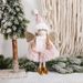 Cross-border New Tree Creative Pendant Hanging Christmas Decorations Jacquard Hat Cute Girl Angel Baby_maomaolike.com