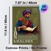 Ibn Khaldun Themed Painting Poster, Stylized Polygonal Portrait Poster, Informative Historical Scholar Print Ideal For Study Rooms, Libraries_maomaolike.com