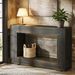 Farmhouse Console Table, Rustic Wood Entryway Sofa Table With Storage_maomaolike.com