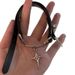 Yupsk Y2K Charm PU Leather Sexy Choker Vintage Necklaces For Women Swwet Cool Girls Goth Jewelry Accessories Gift_maomaolike.com