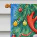 Shih Tzu Christmas Reindeer House Flag Large Porch Sleeve Pole Decorative Outside Yard Banner Artwork Wall Hanging, Polyester, House Size, Multicolor_maomaolike.com