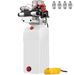 Hydraulic Pump, 8 Quart/2 Gal Double Acting Dump Trailer Pump DC 12V, 3200 PSI Max Relief Pressure, Electric Hydraulic Power Unit For Dump Trailer Car Lifting (with 4pcs SAE #6 Connectors)_maomaolike.com