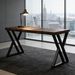 Heavy-Duty Computer Desk, 55" Simple Study Desk Writing Table_maomaolike.com
