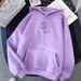 Women's Clothing autumn and winter new style hooded sweatshirt for women plus velvet student loose casual couple long sleeved tops for women_maomaolike.com