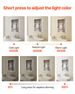 Lighted Medicine Cabinet With Mirror, 24 X 32 In Recessed Or Wall Mount, 3 Color Dimmable LED Bathroom Medicine Cabinet With Magnifying Mirror, Adjustable Shelve Storage, Memory Defog Function_maomaolike.com
