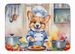 Corgi The Chef Memory Foam Kitchen Mat Machine Washable Anti-Fatigue Mat Cushion Comfort Bath Mat Or Kitchen Rug_maomaolike.com