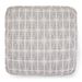 Noreen Square Pouf, Light Blue And White Accent Ottoman For Living Room_maomaolike.com