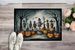 Mariachi Skeleton Band Spooky Halloween Doormat Front Door Mat Indoor Outdoor Rugs For Entryway, Non Slip Washable Low Pile, 24H X 36W_maomaolike.com