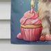 Shih Tzu Happy Birthday House Flag Large Porch Sleeve Pole Decorative Outside Yard Banner Artwork Wall Hanging, Polyester, House Size, Multicolor_maomaolike.com