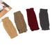 Unisex Twist gloves knitted wool half-fingered sleeves students write computer open-fingered gloves cross-border wool gloves_maomaolike.com