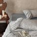 Wholesale INS Korean Style Princess Soft Naked Sleep Double Layer Gauze 4-Piece Ruffled Pure Cotton Floral Four-Piece Set_maomaolike.com