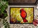 Sha Red Baba Bird Doormat Front Door Mat Indoor Outdoor Rugs For Entryway, Non Slip Washable Low Pile, 24H X 36W_maomaolike.com