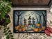 Calacas Skeletons Spooky Halloween Doormat Front Door Mat Indoor Outdoor Rugs For Entryway, Non Slip Washable Low Pile, 24H X 36W_maomaolike.com