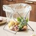 Foldable Kitchen Bag Holder, Storage Stand, Simple Foldable Sink Trash Bin Rack_maomaolike.com