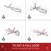 6 Ft Pre-Lit Snow-Flocked Slim Douglas Fir Artificial Christmas Tree With Realistic Branches, 250 LED Lights And 462 Tips_maomaolike.com