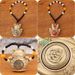 Brass Lucky Cat Handheld Piece Rotating Mini Pendant Plaything Birthday Gift Small Ornament Metal Craft_maomaolike.com