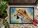 Cheetah Doormat Front Door Mat Indoor Outdoor Rugs For Entryway, Non Slip Washable Low Pile, 24H X 36W_maomaolike.com