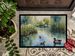 Ducks By The Pond Doormat Front Door Mat Indoor Outdoor Rugs For Entryway, Non Slip Washable Low Pile, 24H X 36W_maomaolike.com