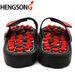 Acupoint Massage Slippers Massager Shoes For Unisex Home Flip Flop Health Care Rotating Feet Chinese Acupressure_maomaolike.com