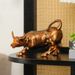 Wall Street Bull Wealth-Attracting Resin Craft Entrance Living Room Office Bar Counter Top Wealth-Giving Ornament_maomaolike.com