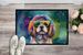 Shih Tzu Hippie Dawg Doormat Front Door Mat Indoor Outdoor Rugs For Entryway, Non Slip Washable Low Pile, 24H X 36W_maomaolike.com