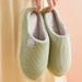 Women's Men's Thick Soft Bottom Home Household Plush Anti-slip Thermal Slippers Indoor Winter_maomaolike.com