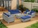 10 Piece PE Rattan Patio Furniture Set, Sectional Sofa Set, Outdoor Patio Furniture Set With Cushions & Tempered Glass Coffee Table_maomaolike.com
