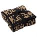 Micro Fiber Fleece Blanket Children's Knitted Leopard Blanket Plus Velvet Knitted Blanket Barefoot Leopard Blanket Dream Blanket_maomaolike.com