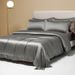 New 100-Count Long-Staple Cotton Solid Color Premium Three-Piece Four-Piece Set All-Cotton Bed Sheet Duvet Cover Bedding Wholesale_maomaolike.com