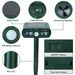 Ultrasonic Animal Repeller Solar Powered Motion Sensor Repellent IPX4 Waterproof Outdoor For Farm Garden Yard Repelling Deer Raccoon Cat Dog Rabbit Squirrel Bird_maomaolike.com