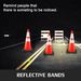 VEVOR 6Pack 36" Traffic Cones, Safety Road Parking Cone With Black Weighted Base, PVC Orange Traffic Safety Cones, Hazard Cones Reflective Collars For Construction Traffic Parking_maomaolike.com