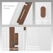 Brown 3-Piece Premium ABS Luggage Set-20", 24", And 28" Suitcases With Multi-Position Handle, Silent Spinner Wheels, And TSA-Approved Lock-Durable, Stylish, And Spacious Travel Gear_maomaolike.com