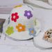 Hot Sale Women Floral Crochet Hat Multi-Color Flower Decor Wide Brim Bucket Caps Skin-friendly Breathable Fisherman_maomaolike.com