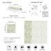 Calm Botanical Peel & Stick Wallpaper – Soft Green Palm Leaves, Removable Waterproof Wall Decor For Modern Living Spaces_maomaolike.com