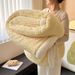 Layer Winter Office Shawl Single Double Sided Coral Velvet Sofa Children's Nap Blanket_maomaolike.com