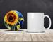 Sunflowers In Watercolor Large Sandstone Coasters Pack Of 4 Absorbent Round Coasters Decor Gifts For Men Or Women, 4 In, Multicolor_maomaolike.com